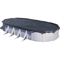 Gre Accessories Cover For Oval Pools Zilver 610 x 410 cm