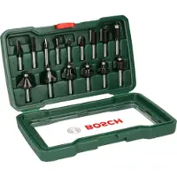 Bosch 15-delige Frezenset Hout