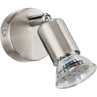 Eglo Mini-LED-achtergrondverlichting, serie 1, spot-achtige kledinghaken, diameter 60 mm