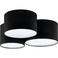 Eglo Zwarte plafondlamp Pastore 2