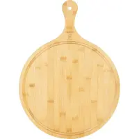 Cozze Serveerplank Pizza Bamboe met Handvat 35 cm