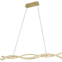 Eglo Houtlook led hanglamp Lasana 4 90cm