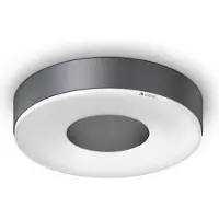 Steinel Plafondlamp met bewegingssensor RS 200 SC, dimbaar, zwart, Badkamer, Aluminium, Modern, Plafondlamp met sensor