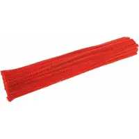 Colorations - rood chenilledraad, 100st.