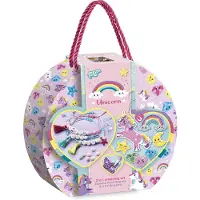 Creative Craft Group Unicorn 2in1 - Knutselset - Diamond Paint Magneten & Armbandjes maken