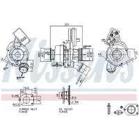 Nissens 93519 Turbocharger