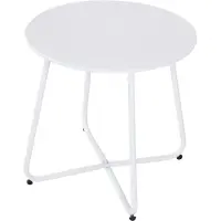 GreenChair Bijzettafel Treasure wit 40 x 45 cm