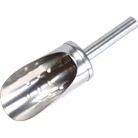 Aps IJsschep - Portioneerlepel - RVS - 5 x 5 cm - Vaatwasserbestendig - Breukvast - Stapelbaar