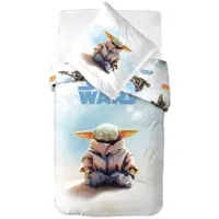 Carbotex Dekbedovertrek yoda - 140 x 200 cm - 60x70cm