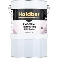 Holdbar PVC-Vloer Topcoating Mat 2,5 Kg - Vloerverf - Glashelder - Transparant - PVC Vloer Verven - Krasvast - UV-bestendig - Vergeelt niet