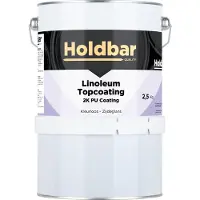 Holdbar Linoleum Topcoating Zijdeglans 2,5 Kg - Vloerverf Glashelder - Transparant - Linoleum Verven - Krasvast - UV-bestendig - Vergeelt niet - 2 Componenten
