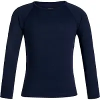 Icebreaker Ondershirt Kids 200 Oasis Crewe Midnight Navy-Maat 128