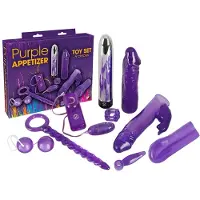 You2Toys - vibrator set - 9-delig - paars