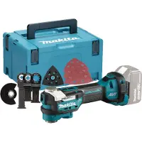 Makita DTM52ZJX4 18V Li-Ion brushless multitool (body) zonder accu's en lader - incl. 35-delige accesoireset - in Mbox
