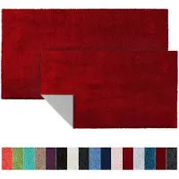 Karat Badmat - Sky Soft - Douchemat - Anti-Slip - Rood - 70 x 120 cm