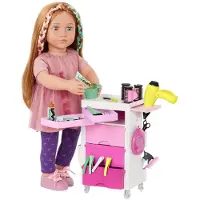 Our Generation Poppen Accessoires - Kapperswagen - - OneSize - Poppen Accessoires