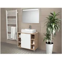 Vicco Wastafelonderkast Fynn Sonoma 60 x 54 cm, Model 22836