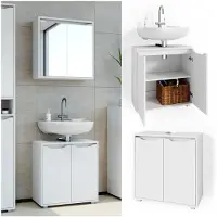 Vicco Ruben Wastafelonderkast – 60 x 62.5 cm Wit