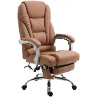 CLP Pacific Bureaustoel - Massage Functie - Voor volwassenen - Met armleuningen - Ergonomische - licht bruin