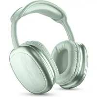 MusicSound Over Ear headset Bluetooth, Draadloos, Kabel Groen Volumeregeling, Microfoon uitschakelbaar (mute)
