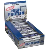 Weider 40% Low Carb High Protein Bar - 24 x 50g - Stracciatella