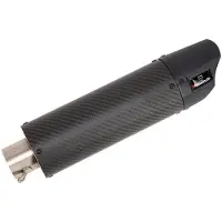 Remus 401 Vitpilen/svartpilen 18-19 Carbon Sport Flow Niet Gehomologeerde Slip-on Uitlaatdemper
