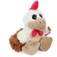 Pia Pluche haan knuffel 16 cm