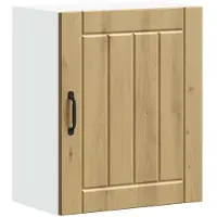 vidaXL Keukenbovenkast Lucca bewerkt hout artisanaal eikenkleur