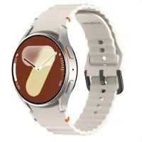 IMoshion Wave Siliconenband voor de Samsung Galaxy Watch 4 / 5 / 6 / 7 / FE (20 mm) - Starlight