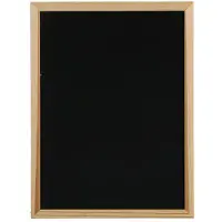 Zeller krijtbord magnetisch - 30 x 40 cm - hout - Krijtborden