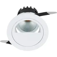 Eglo Inbouwspot | 'TONEZZA 4' LED 1X6,4W 3000K Wit | IP20 Ø80mm