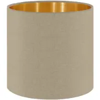 Eglo Onderdeel | Lampenkap 'PASTERI PRO' Ø280 Taupe/goud
