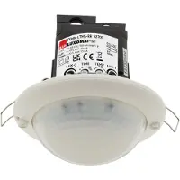 B.E.G. PIR Aanwezigheidsmelder | Plafond IP20 24m Wit | 92709