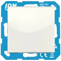 ION Industries Wandcontactdoos | RA met Klapdeksel IP44 E1 Alpin Wit