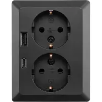 ION Industries Stopcontact met USB |