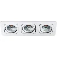 Eglo Inbouwspot LED 'Vascello P1' 3x 6,4W Wit incl. drivers