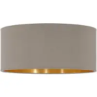 Eglo Onderdeel | Lampenkap 'PASTERI PRO' Ø530 H280 taupe/goud