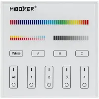 Eglo Onderdeel | BEDIENINGSPANEEL RF DALI DT8 RGB-CCT zwart