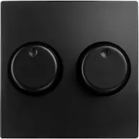 ION Industries Dimmerknop | | E1 (Duo, Mat zwart)