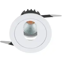 Eglo Inbouwspot | 'TONEZZA 3' LED 1X6,4W 2700K Wit | IP20 Ø80mm