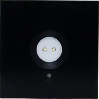 ION Industries Noodverlichting | 3W 5000K 510Lm 10m | Opbouw Vierkant Zwart