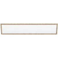 Eglo LED-paneel "SALOBRENA PRO | 1240x340 3000K Rustiek-hout 31W IP20