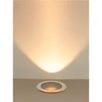 SLV LED Grondspot Ø270mm | 27W 3000K 2790lm 830 DALI Dimbaar IP65 | DASAR