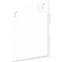 Eglo Onderdeel | LINE20 EINDKAP-U 20x23MM WIT 2 st.