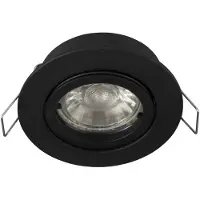 Eglo Inbouwspot Ø68mm | 1X GU10 IP20 | Zwart