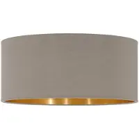 Eglo Onderdeel | Lampenkap 'PASTERI PRO' Ø530 H280 taupe/goud