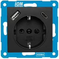 ION Industries Stopcontact met USB | | V1/J1