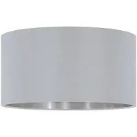 Eglo Onderdeel | Lampenkap 'PASTERI PRO' Ø450 H280 grijs/zilver