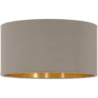Eglo Onderdeel | Lampenkap 'PASTERI PRO' Ø450 H280 taupe/goud