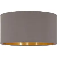 Eglo Onderdeel | Lampenkap 'PASTERI PRO' Ø450 H280 cappuccino/goud